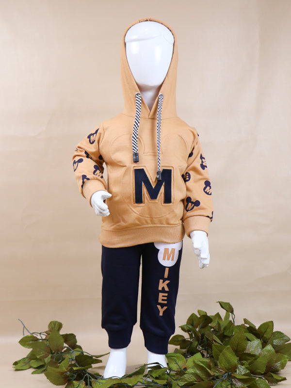 BS12 SK Hooded Kids Suit 1Yr - 4Yrs M Peach