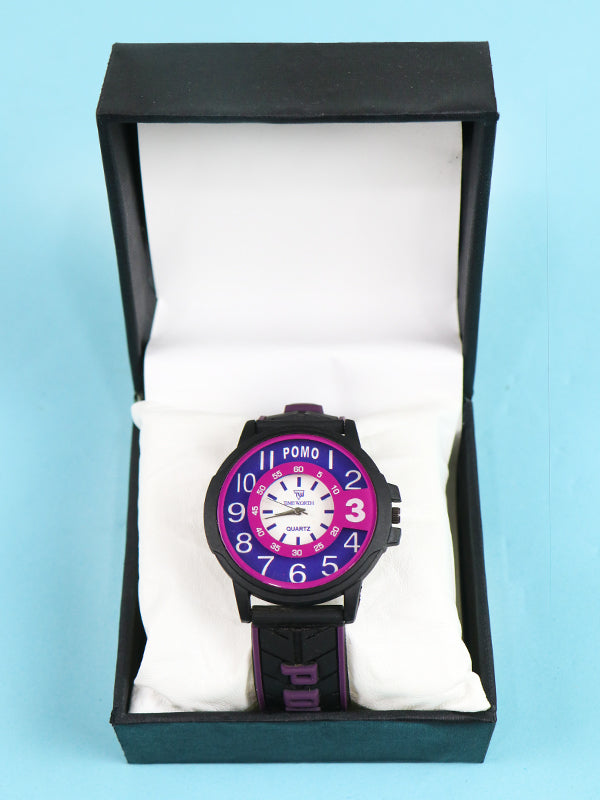 KWW05 Boys Wrist Watch Pomo Purple The Cut Price