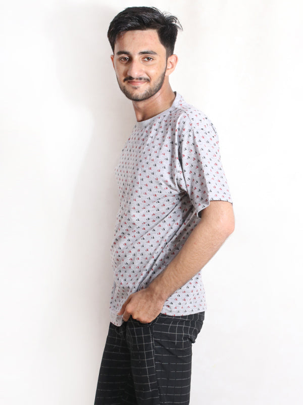 MM Men's T-Shirt C Light Grey