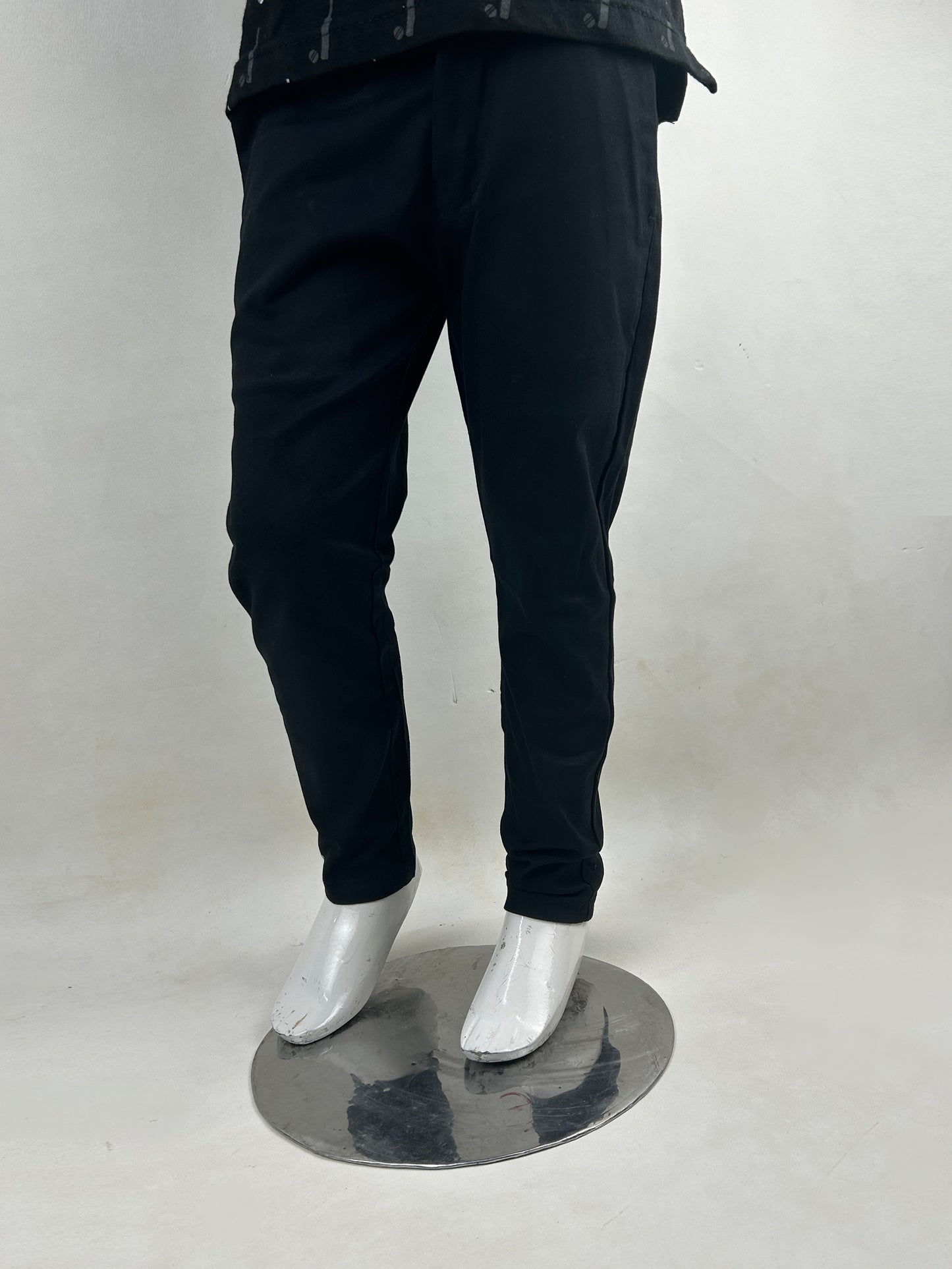 5Yrs - 17Yrs Black Cotton Chino Pant For Boys BCP05