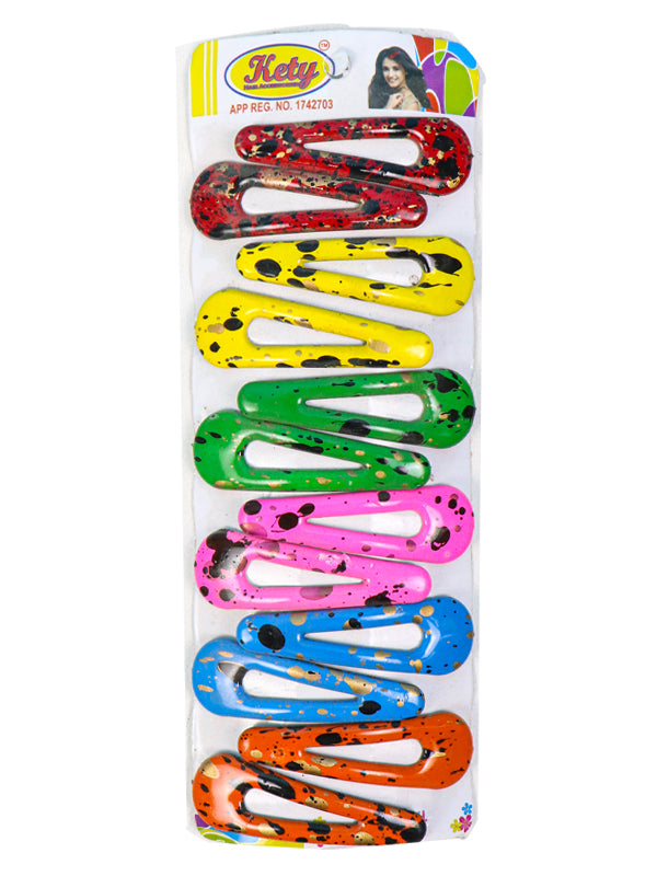 Pack of 12 Girl's Hairpins Multicolor & Multidesign H-003