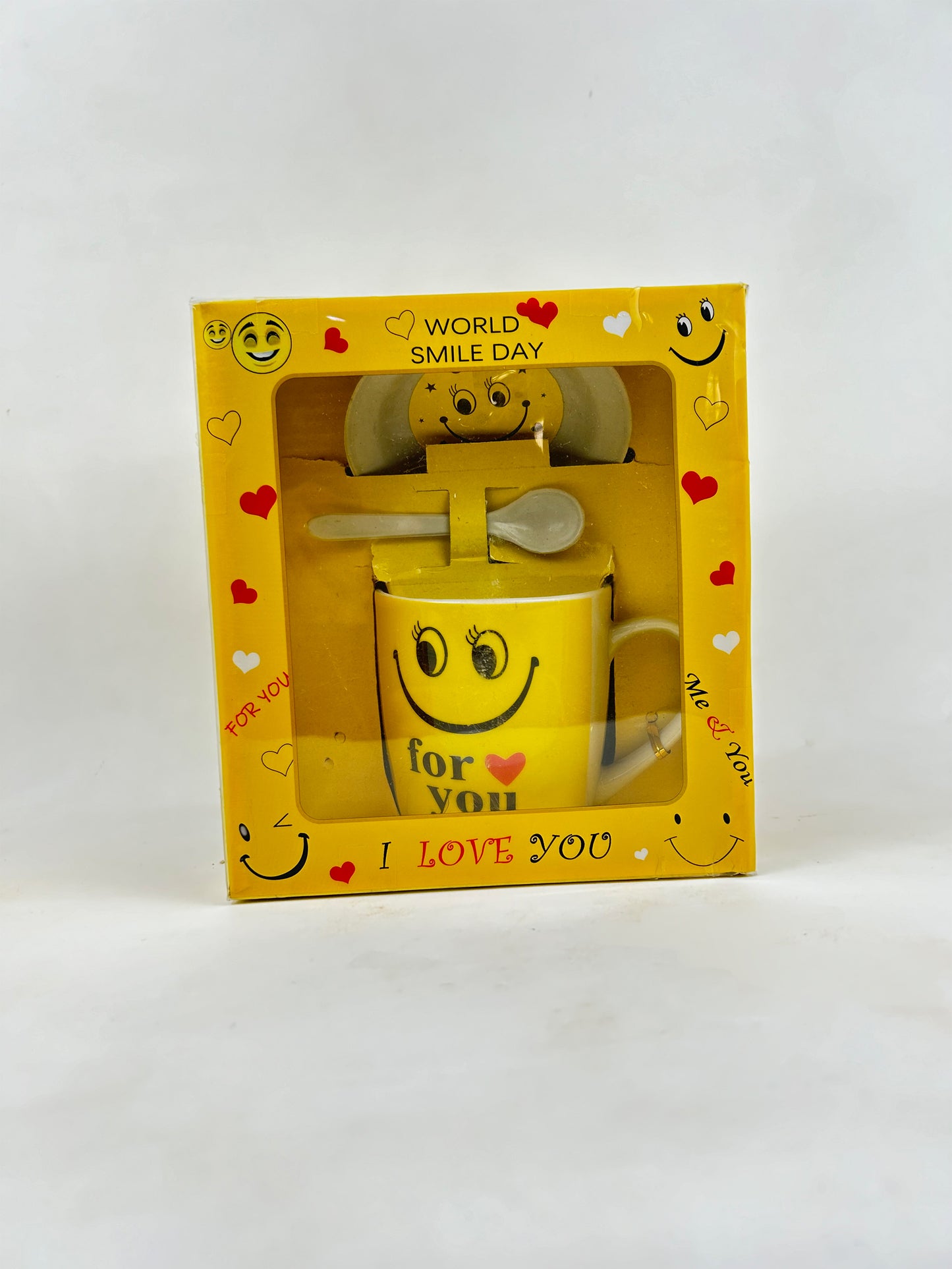 Coffee Mug with Spoon & Lid Set CM15