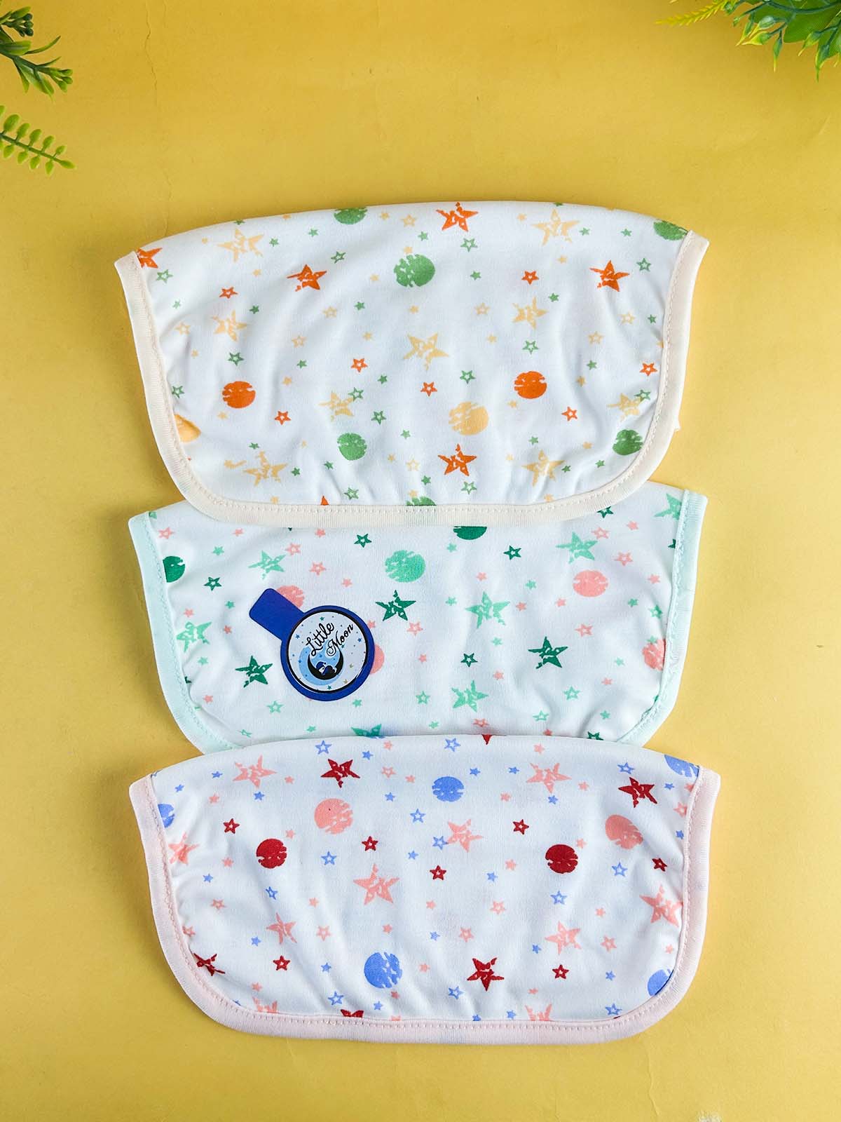 Pack Of 3 Face Towels/Napkins For Newborn D14