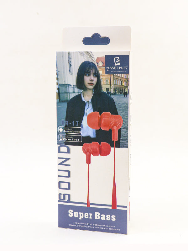SSetPlus Super Bass Earphones BR-17