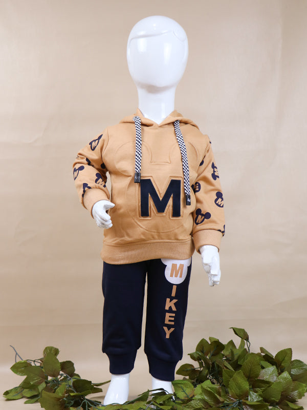 BS12 SK Hooded Kids Suit 1Yr - 4Yrs M Peach