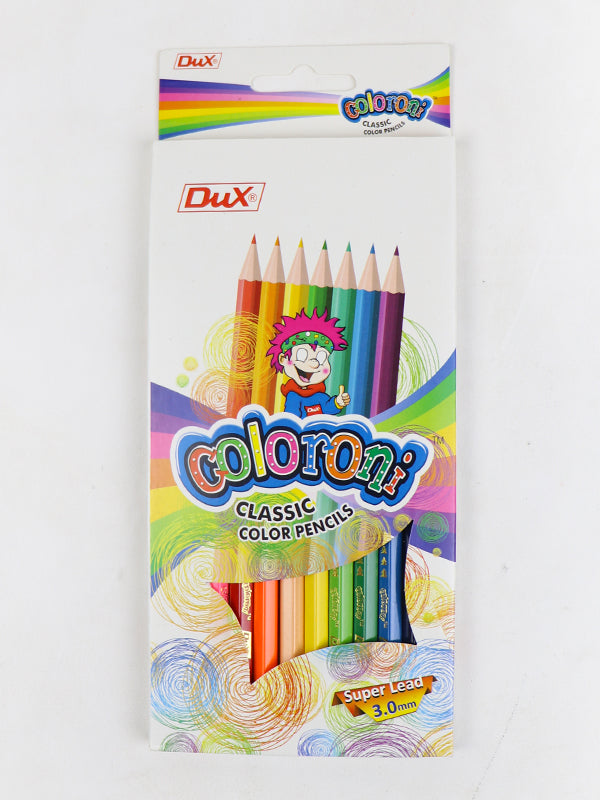 Dux Coloroni Classic Colors Pencils - 12Pcs