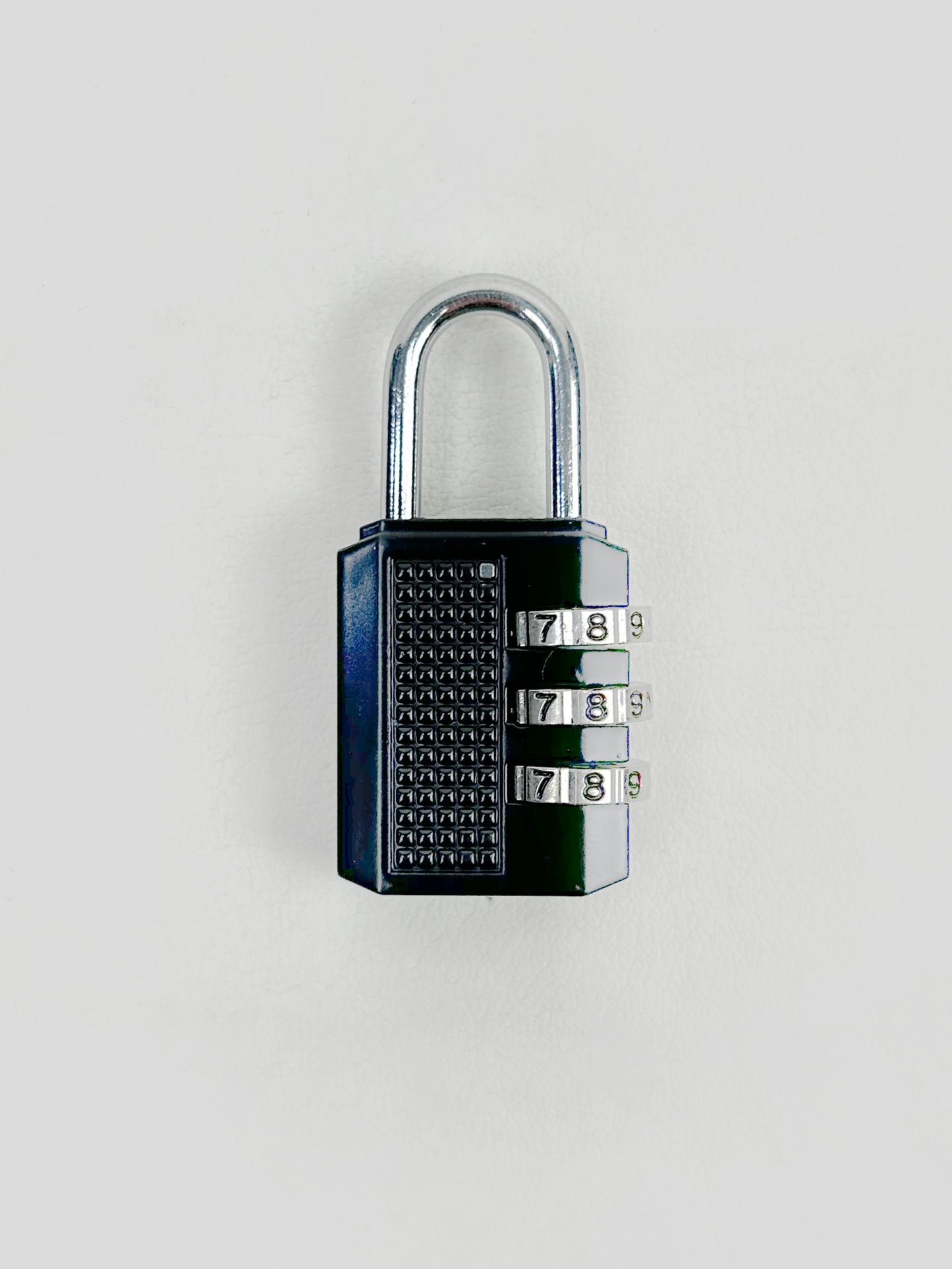Black 4 Digit Combination Resettable Padlock - Medium
