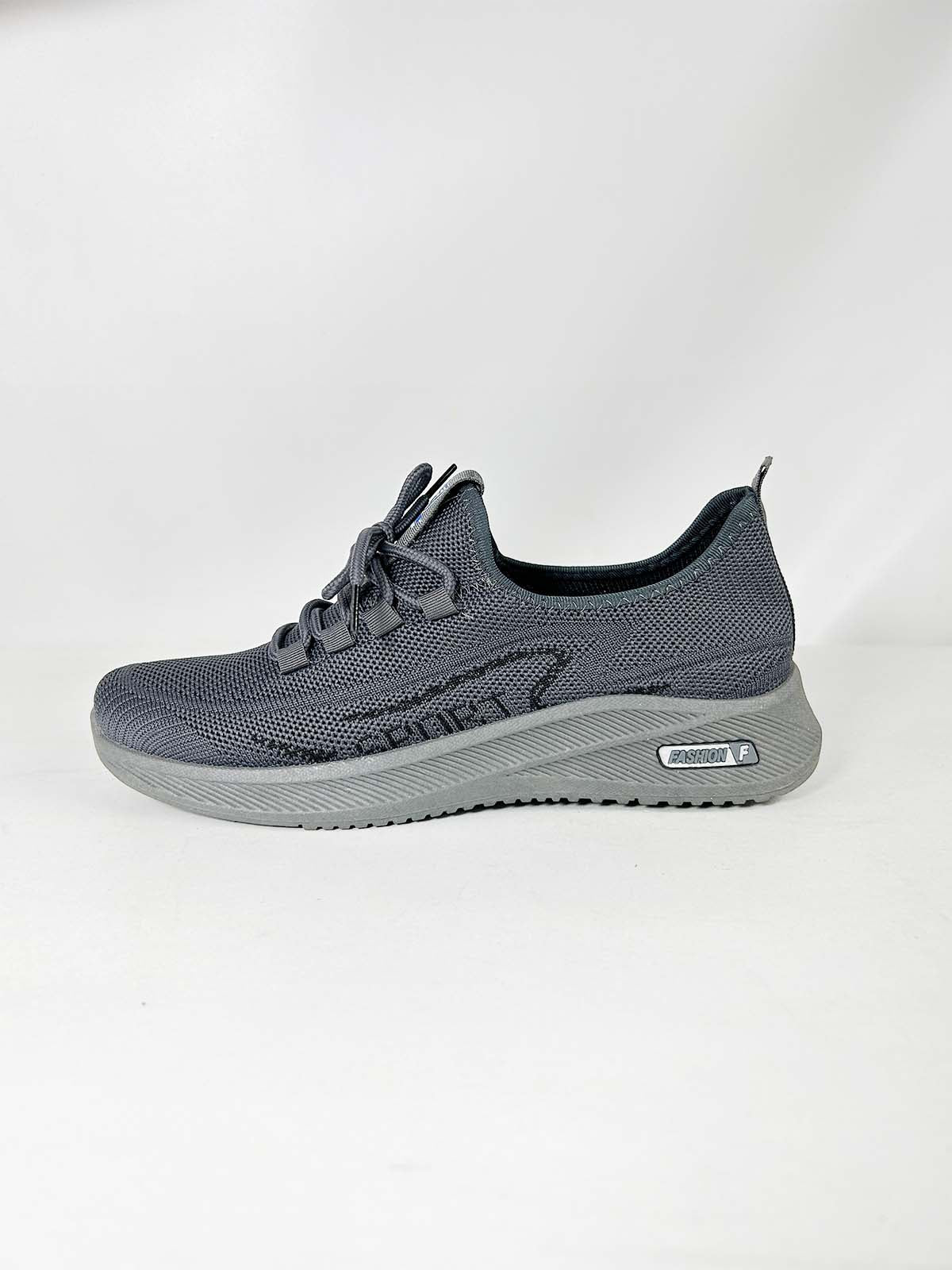 Grey Casual Sneakers For Men MJS158