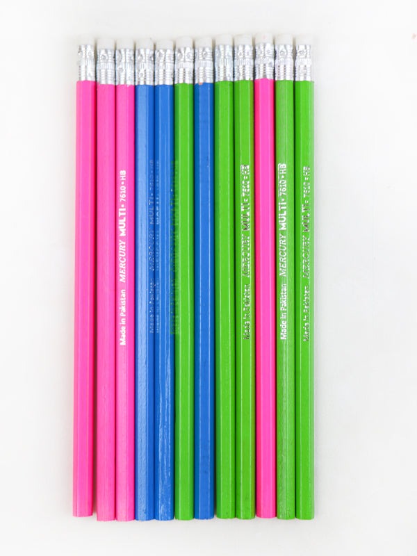 Pack of 12 Mercury Lead Pencils