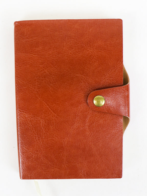 Leather Brown Executive Organizer Diary