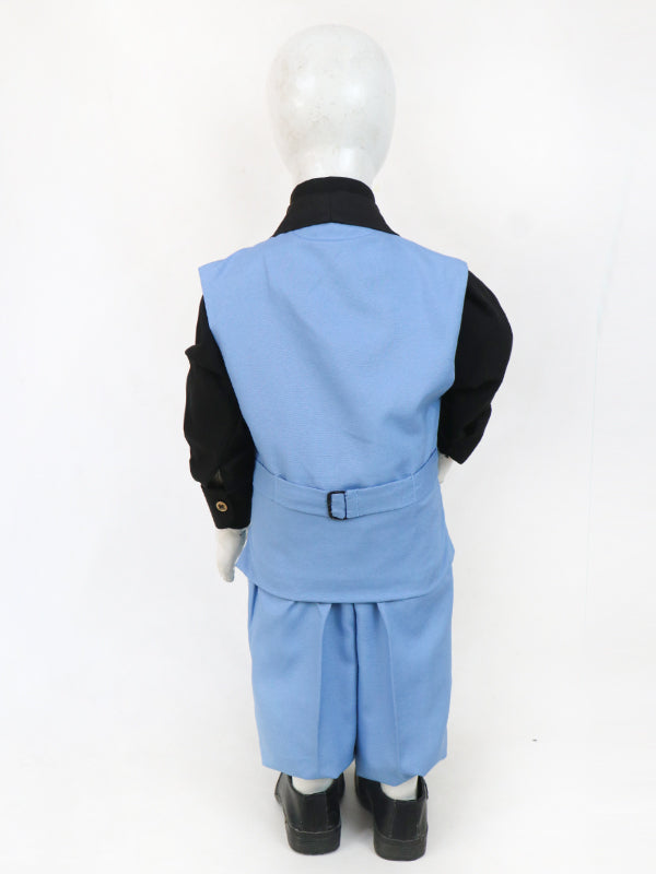 BCP06 4 PCS Suit for Boys 6Mth - 14Yrs Light Blue
