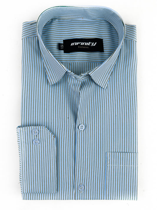 Blue Line Formal Dress Shirt For Men MFS312