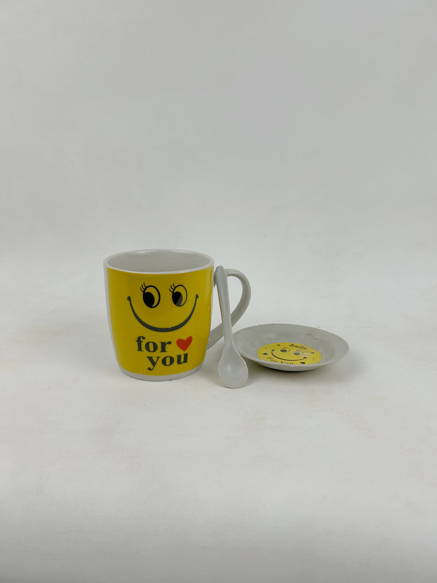 Coffee Mug with Spoon & Lid Set CM15