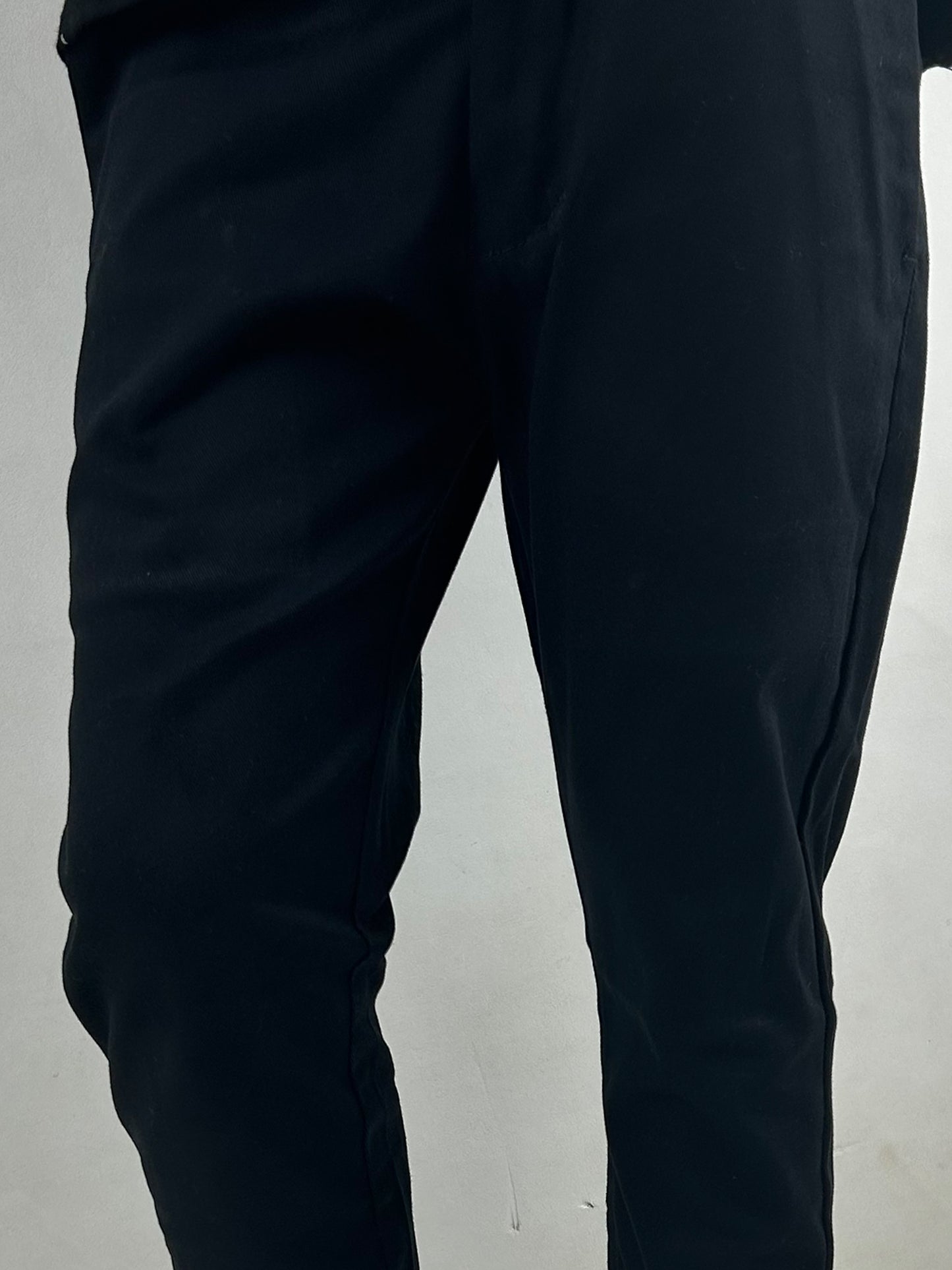 5Yrs - 17Yrs Black Cotton Chino Pant For Boys BCP05