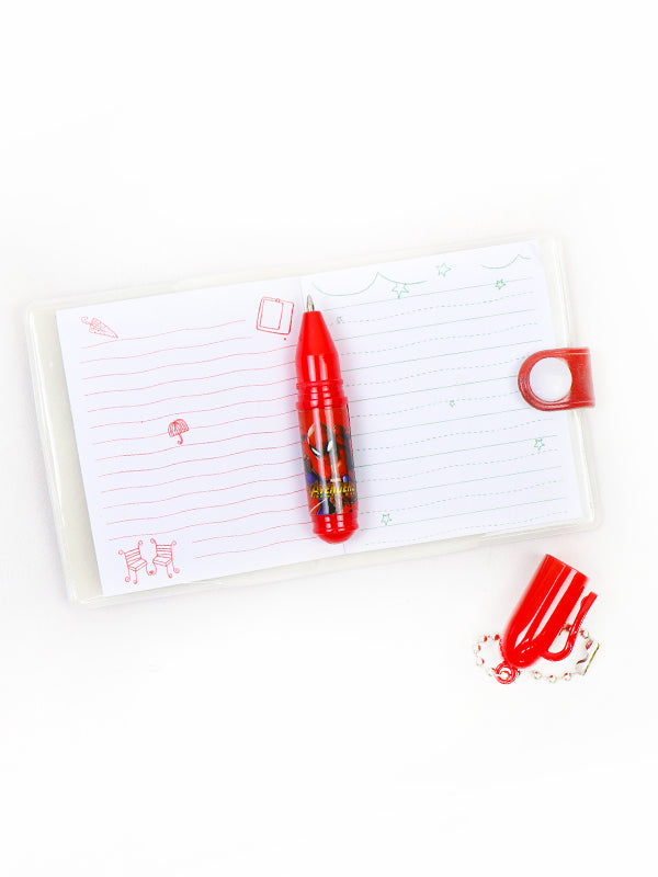 Avengers Theme Mini Diary With Pen