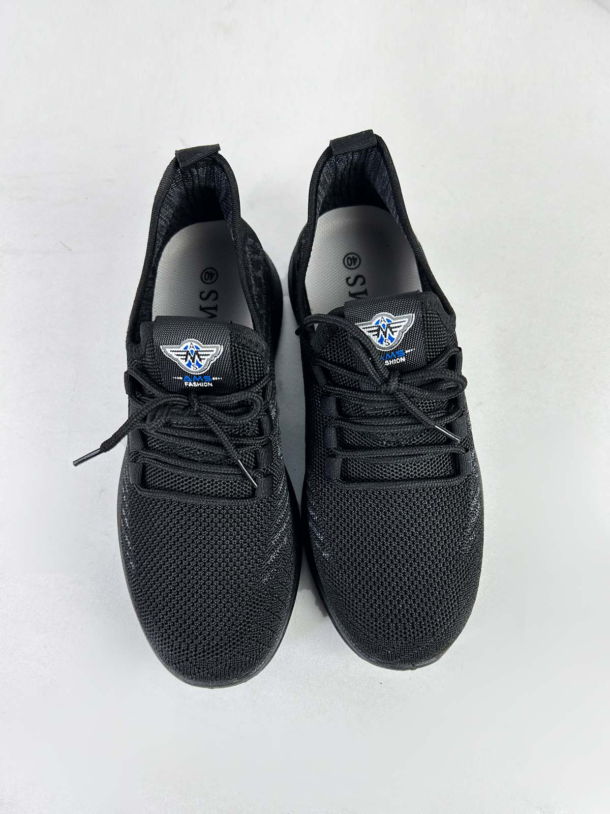 Black Casual Sneakers For Men MJS165