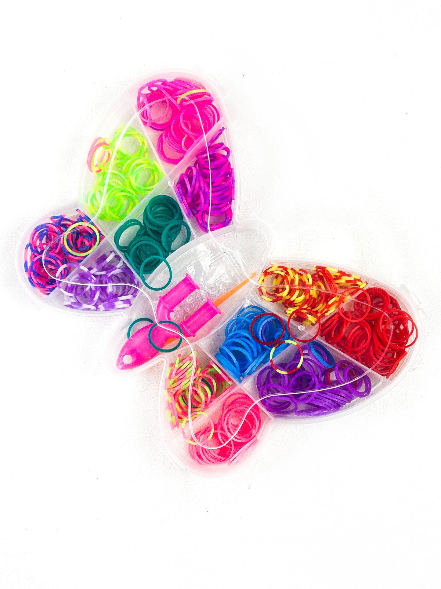 Butterfly Shape Color Band Box For Girls GHB29