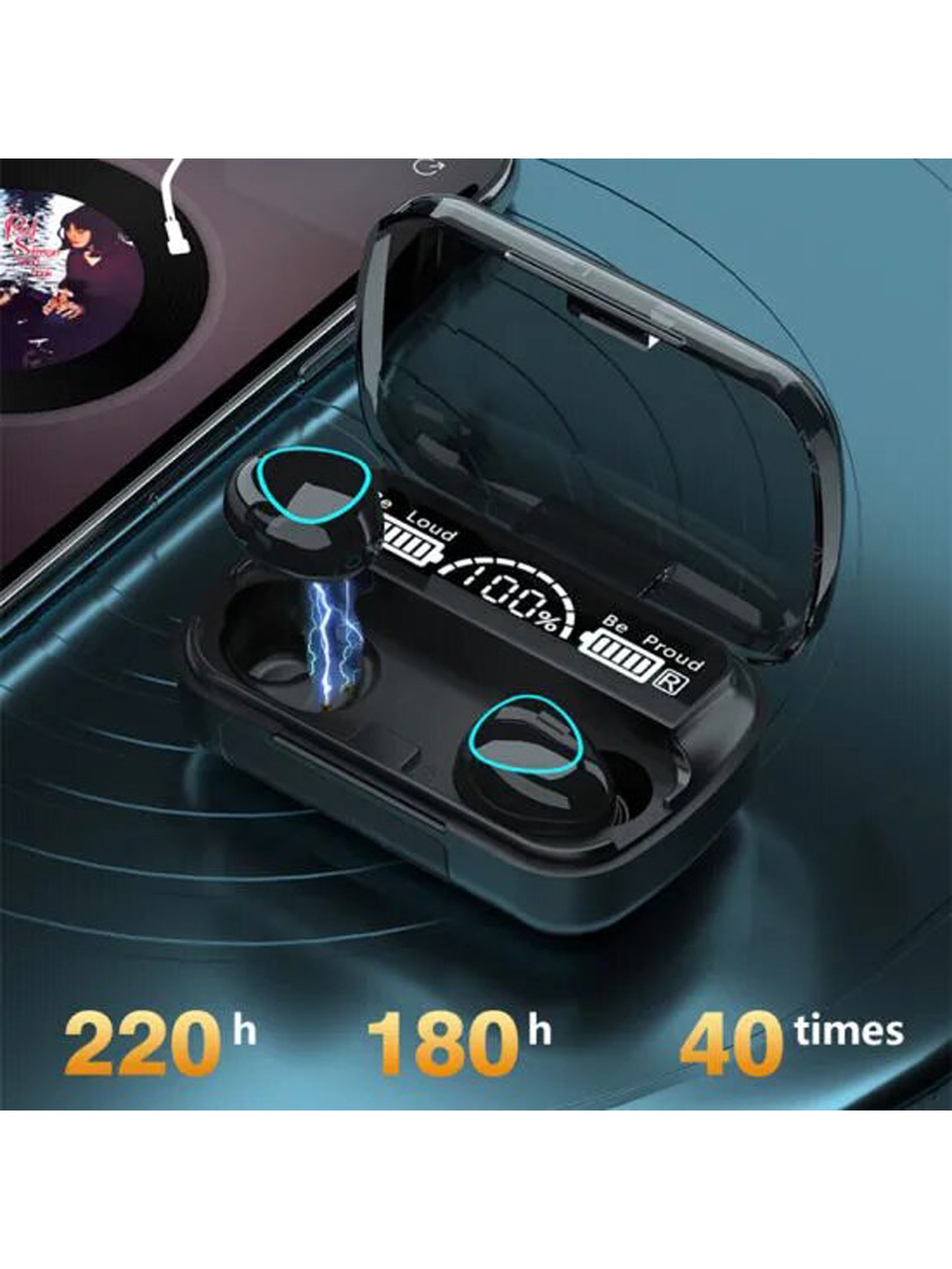 M10 TWS Wireless Bluetooth Earbuds