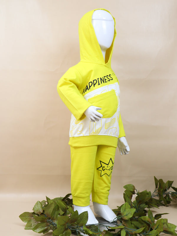 BS13 SK Hooded Kids Suit 1Yr - 4Yrs Happiness Yellow