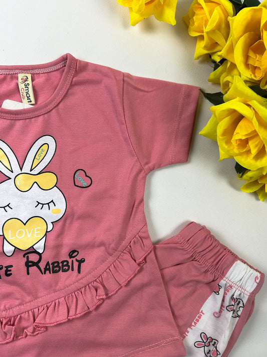 1Yr - 4Yrs Pink Suit For Girls GS575