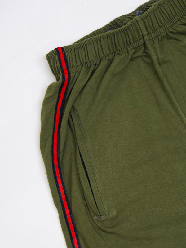 LF Boys Trouser 9Yrs - 14Yrs Jersey Plain Green