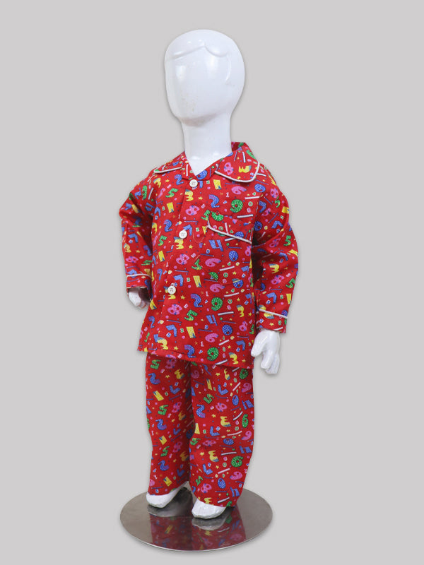 Cotton night suits for hot sale toddlers