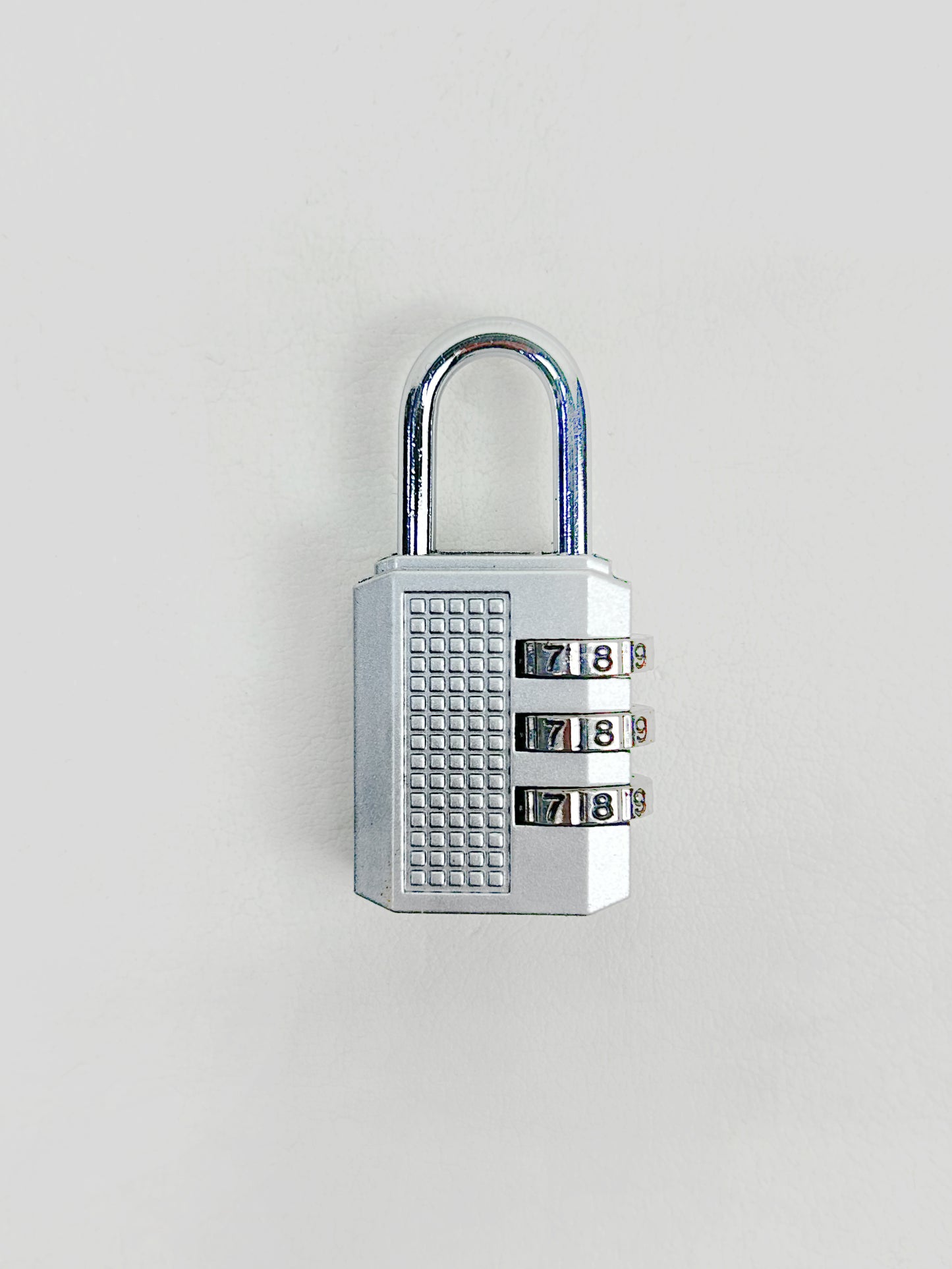 Grey 4 Digit Combination Resettable Padlock - Medium