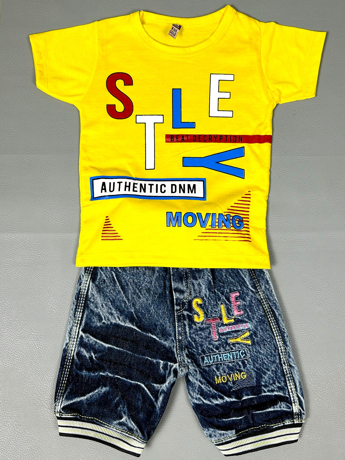 1Yr - 4Yrs Style Yellow Suit For Kids RZ BS225