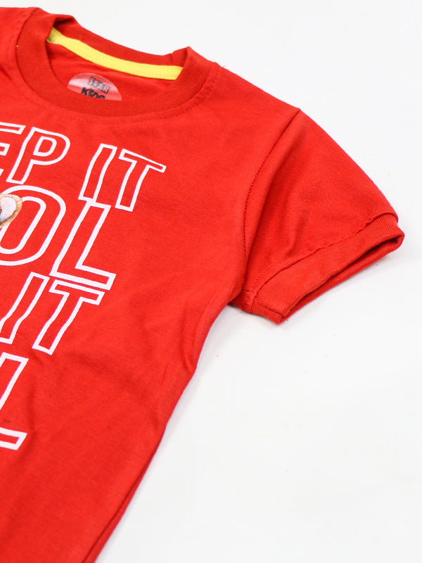 SK Kids Suit 2 Yr - 5 Yr Keep It Cool Red