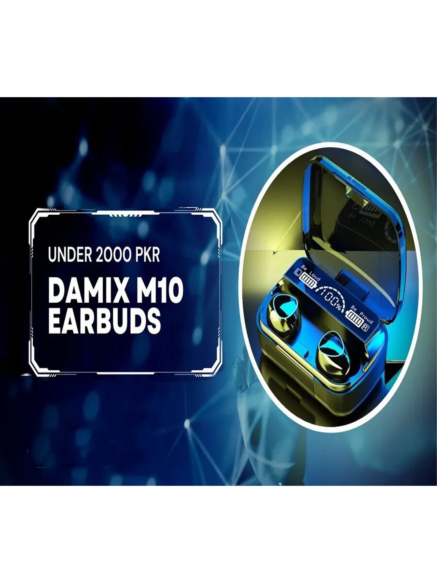 M10 TWS Wireless Bluetooth Earbuds