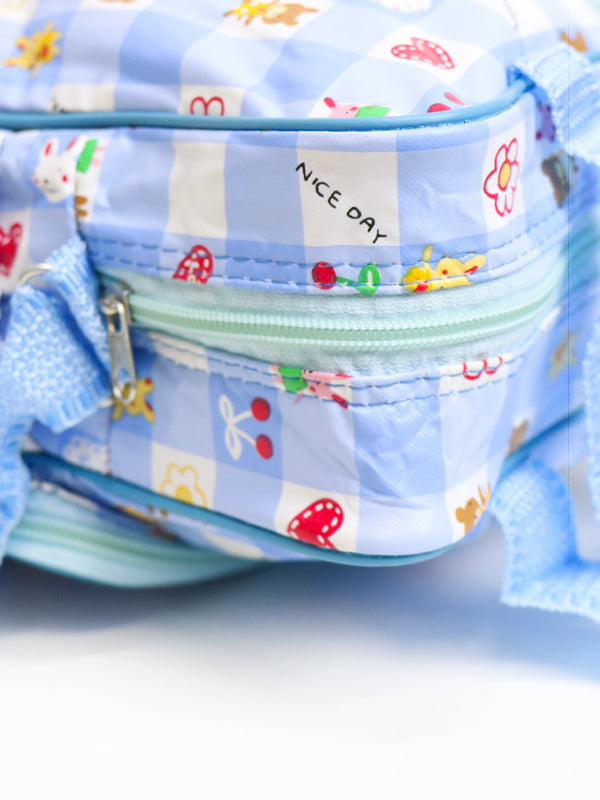 Newborn Baby Diapers Bag ABC Light Blue