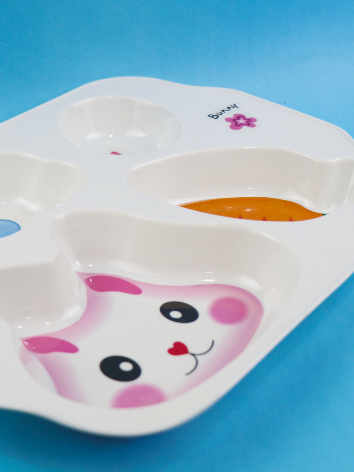 Cat 4-Compartment Melamine Tray