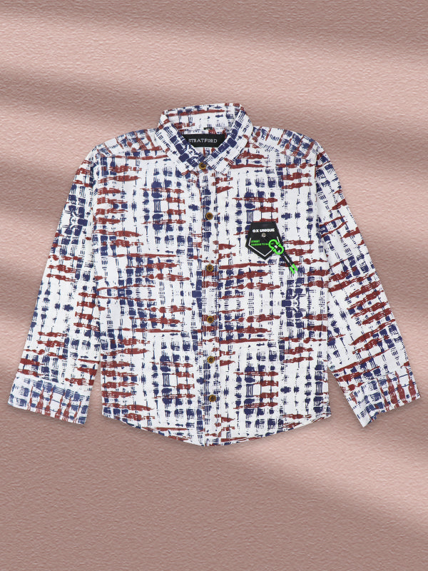 NB Boys Casual Shirt 3Yrs - 12Yrs GX Unique White 01