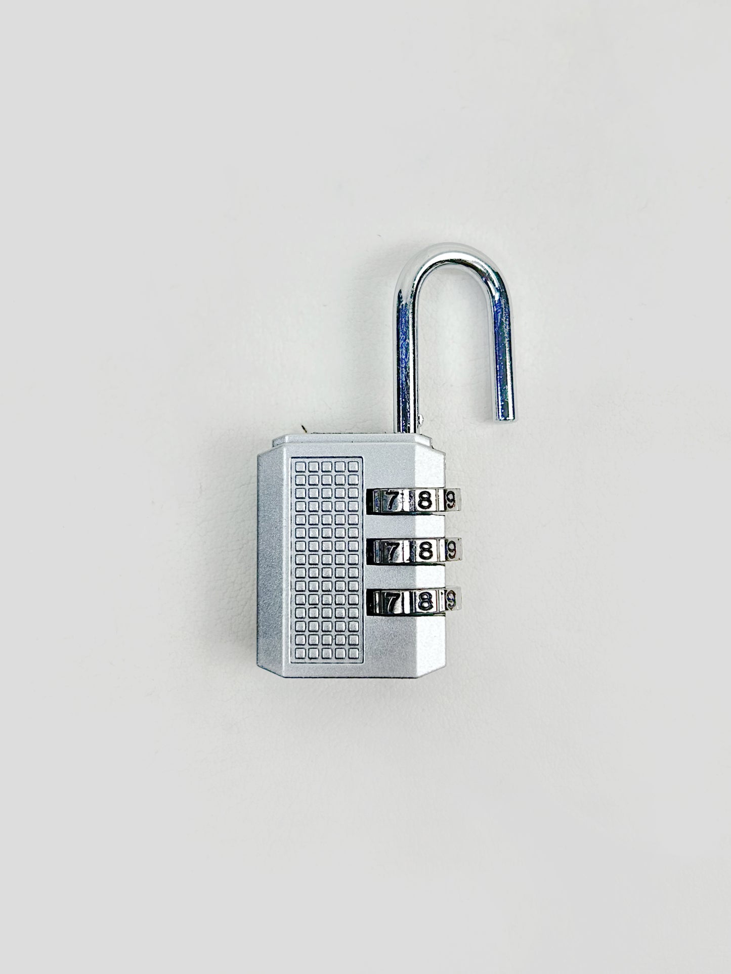 Grey 4 Digit Combination Resettable Padlock - Medium