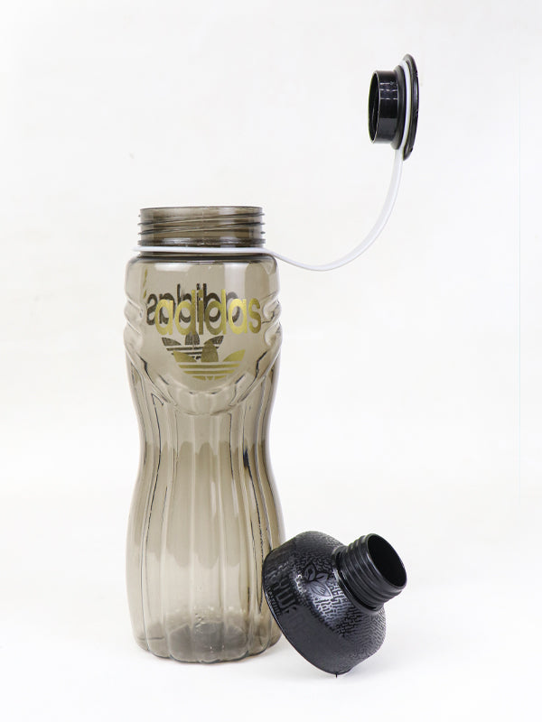 Black Plastic Water Bottle - 500ML