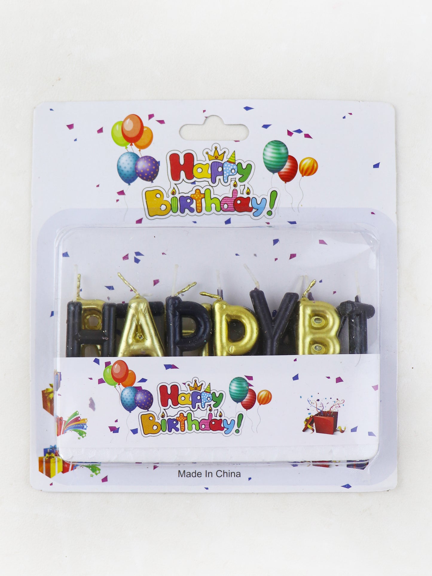 Happy Birthday Candle Cake Decorator