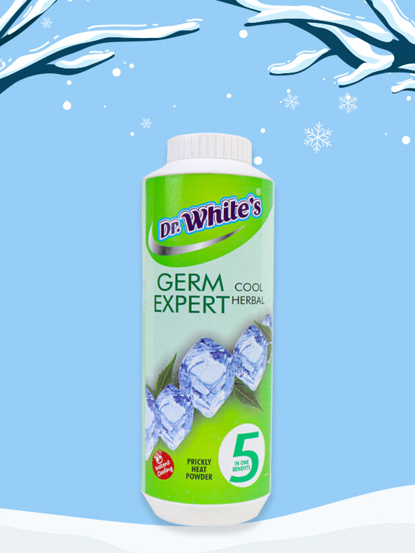 Dr.White's Prickly Heat Powder Cool Herbal Neem - 220GM