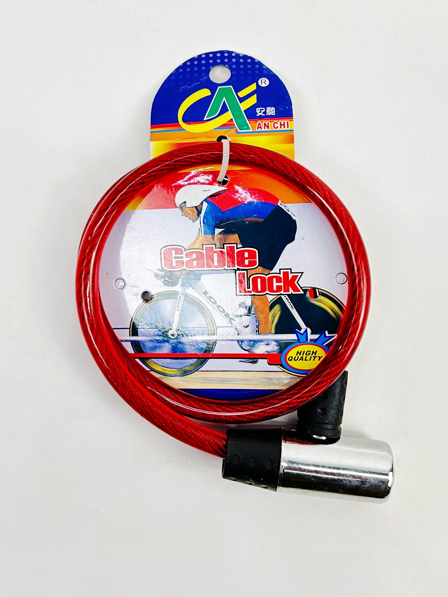 Multicolor Cable Wire Lock for Bikes HT16