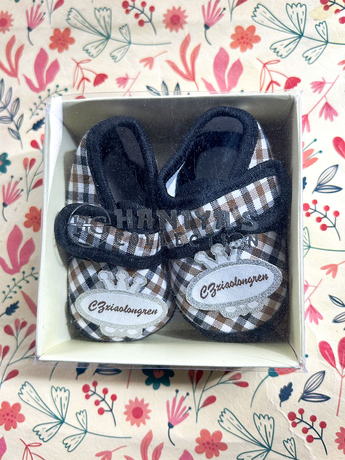 Black Bootie For Newborn NB106