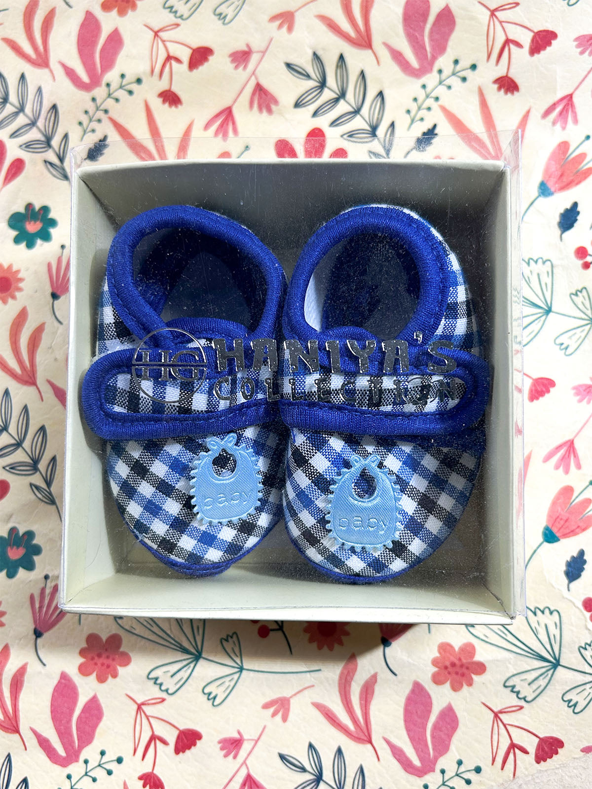 Blue Bootie For Newborn NB107