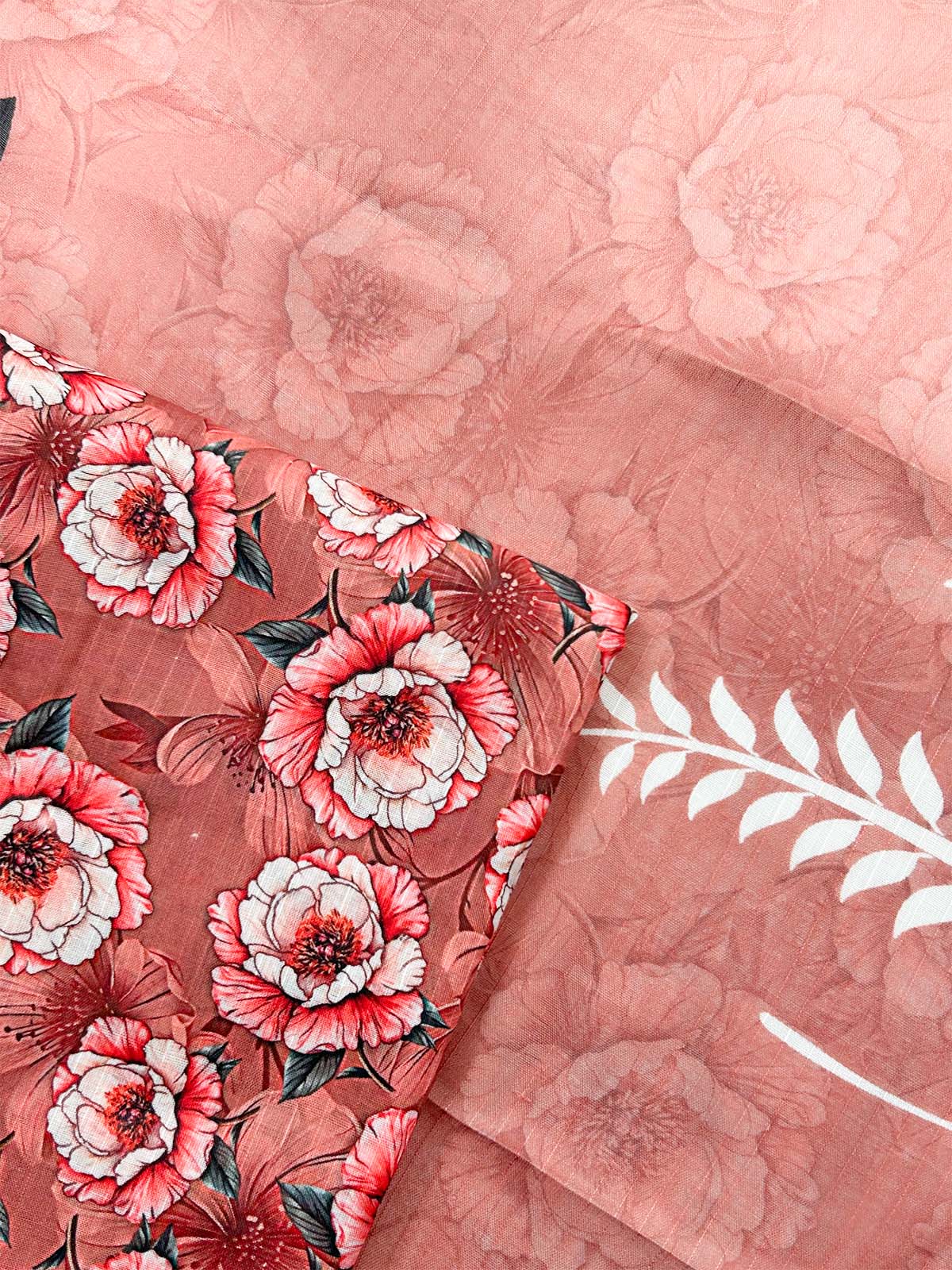 3Pcs Unstitched Digital Lawn Suit For Women WU215