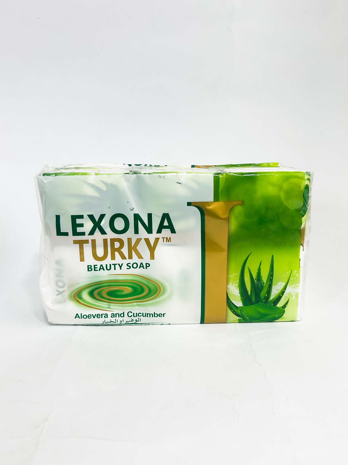 Pack of 6 Lexona Turky Aloevera and Cucumber Beauty Soap