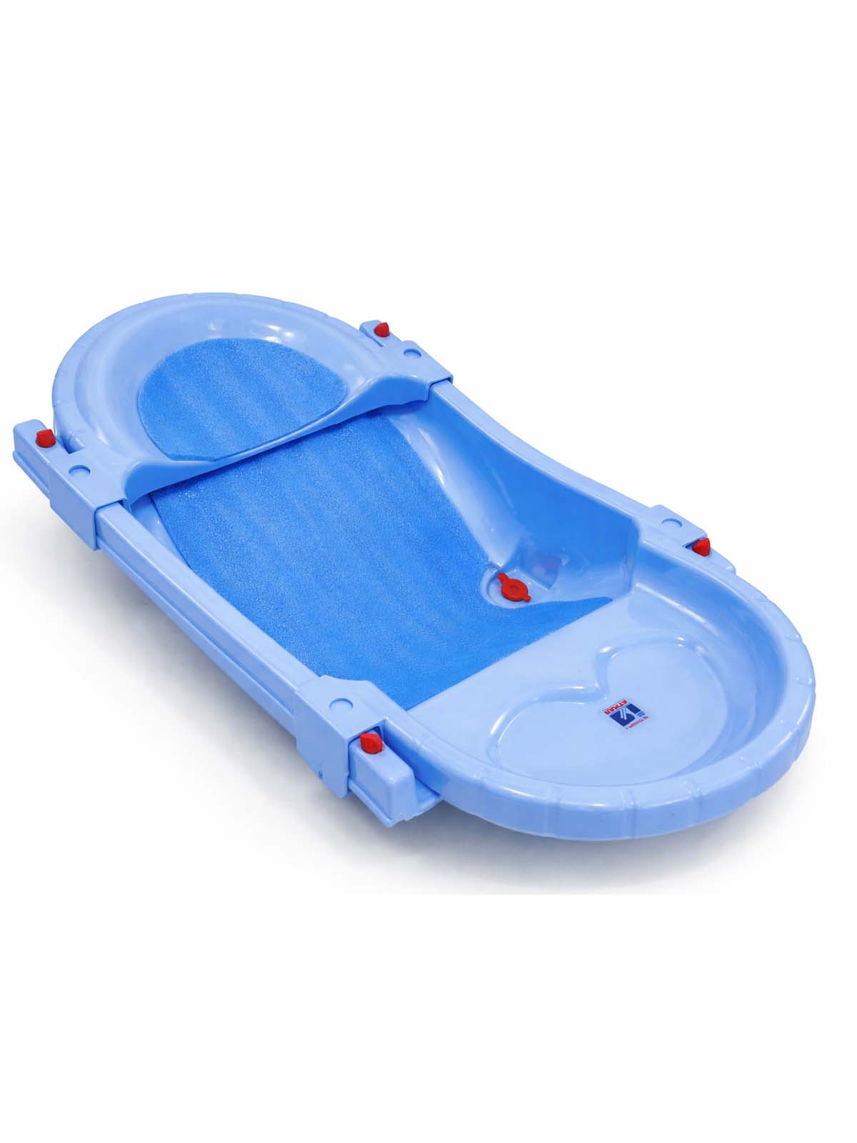 Bubble Non-Slip Newborn Bather / Bath Seat Blue