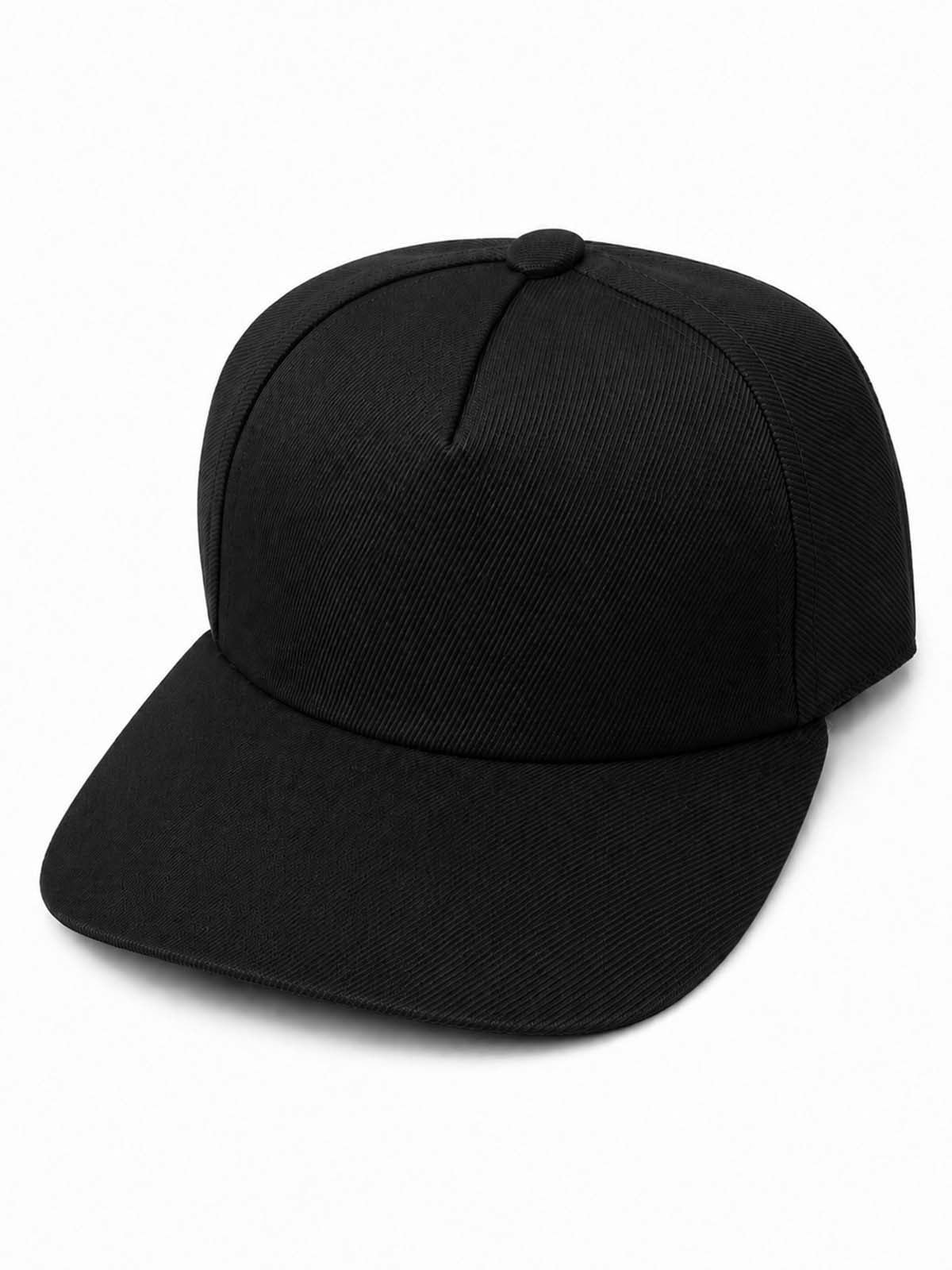 Black Basic P-Cap For Men CAP39