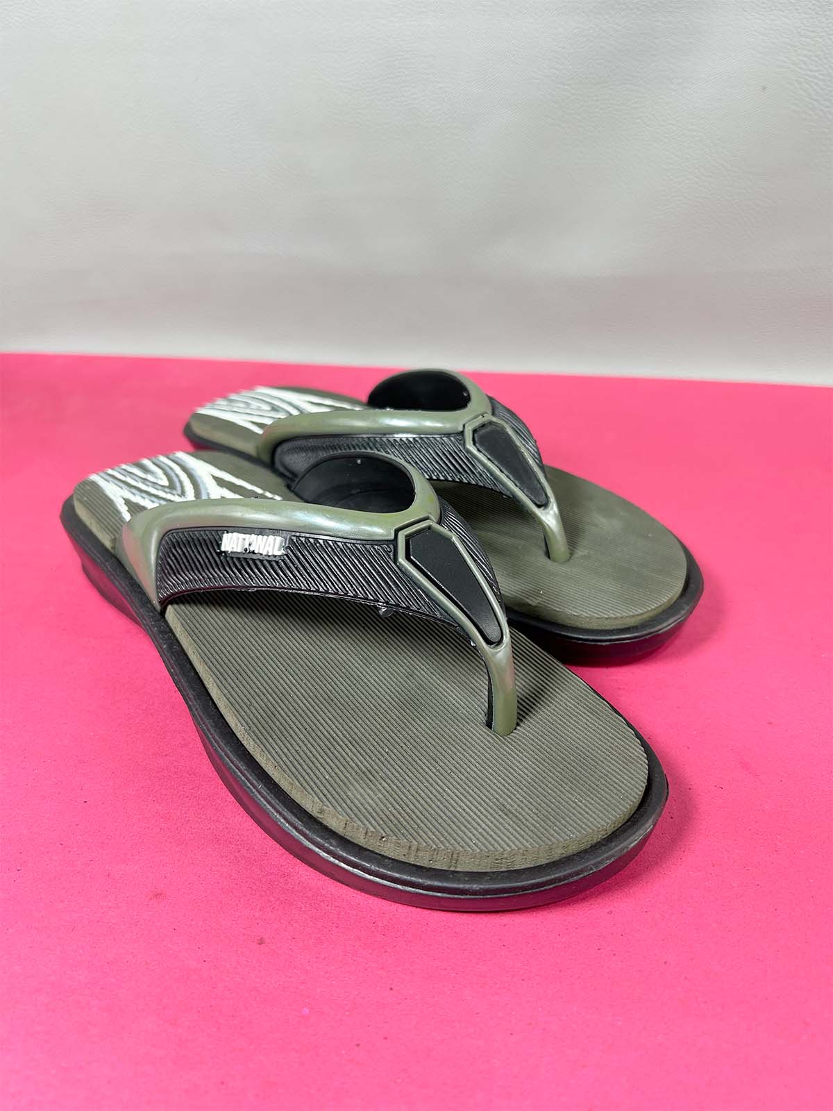 Green Comfortable Slipper for Men MC100