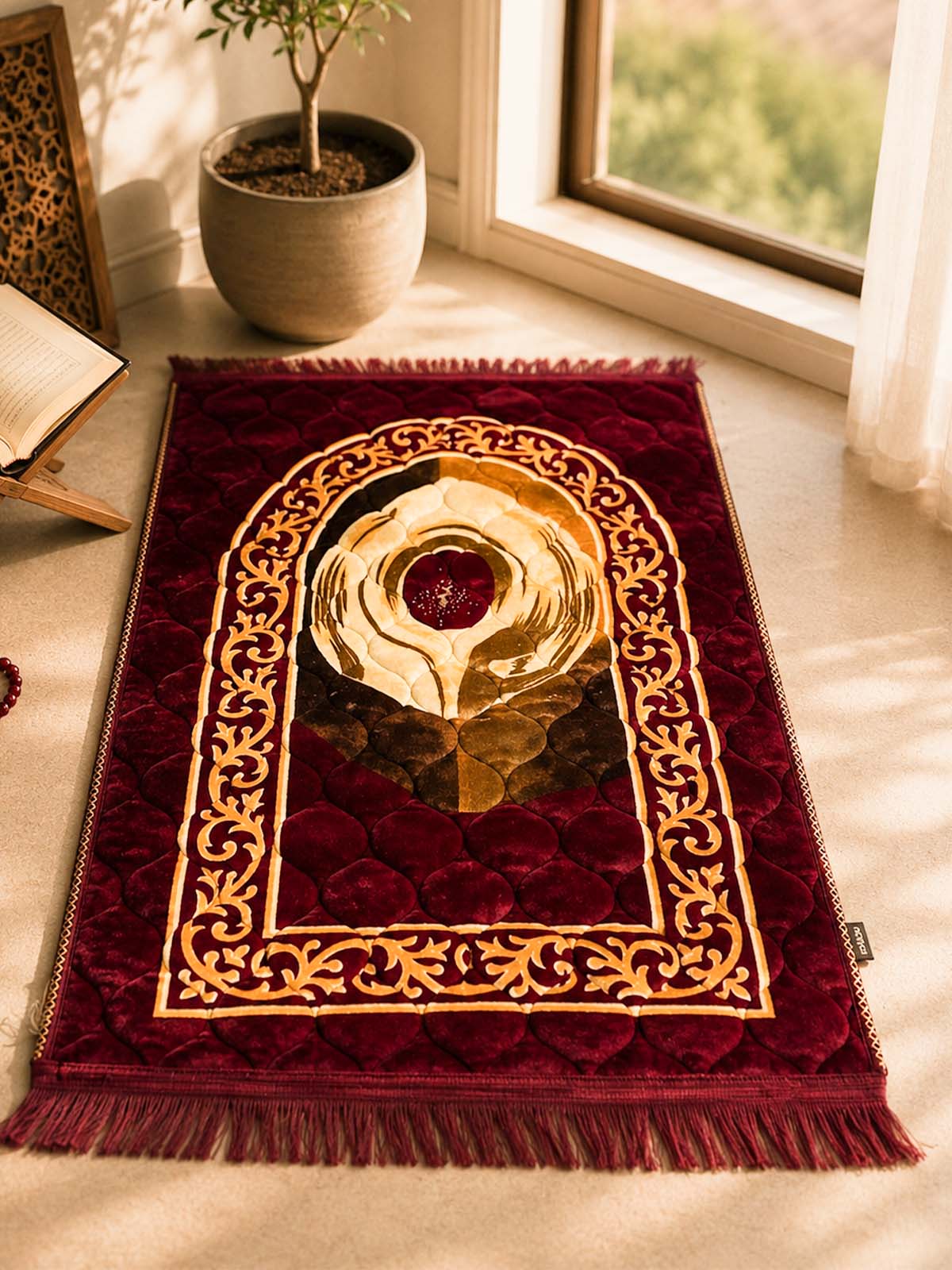 Maroon Jae-Namaz / Prayer Matt JAE6