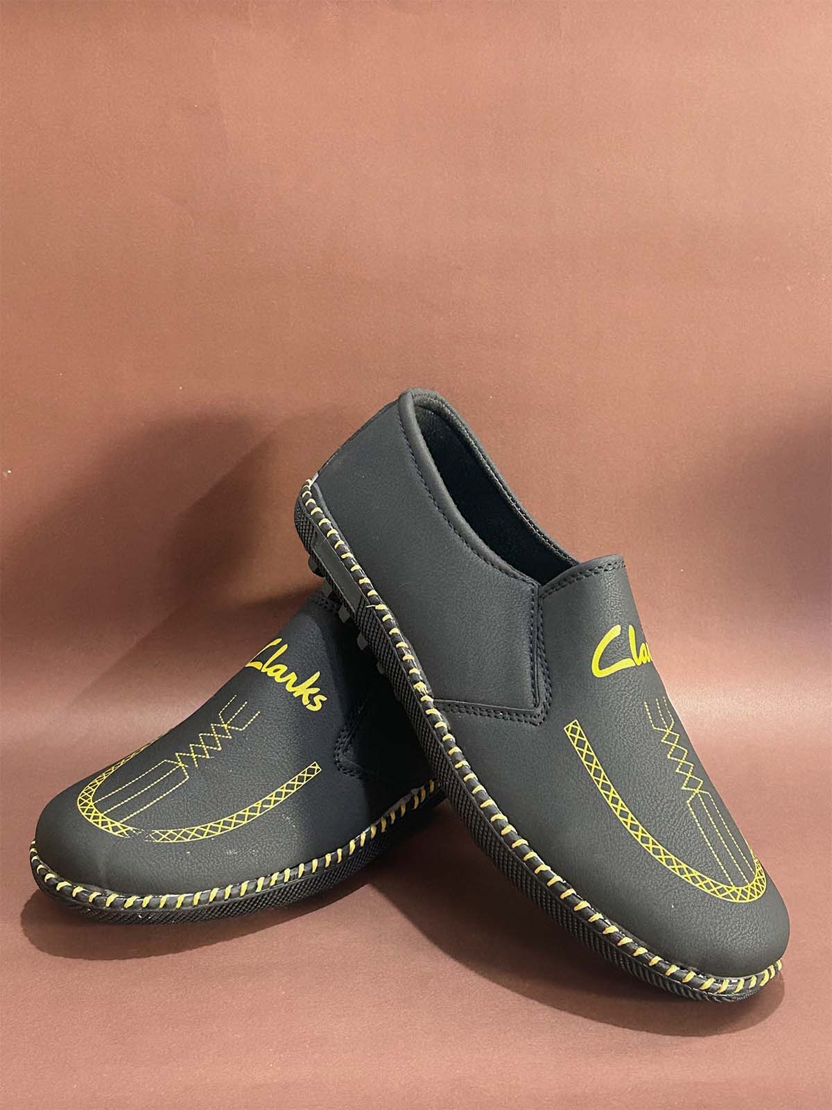 Black Casual Sneakers For Men MS160