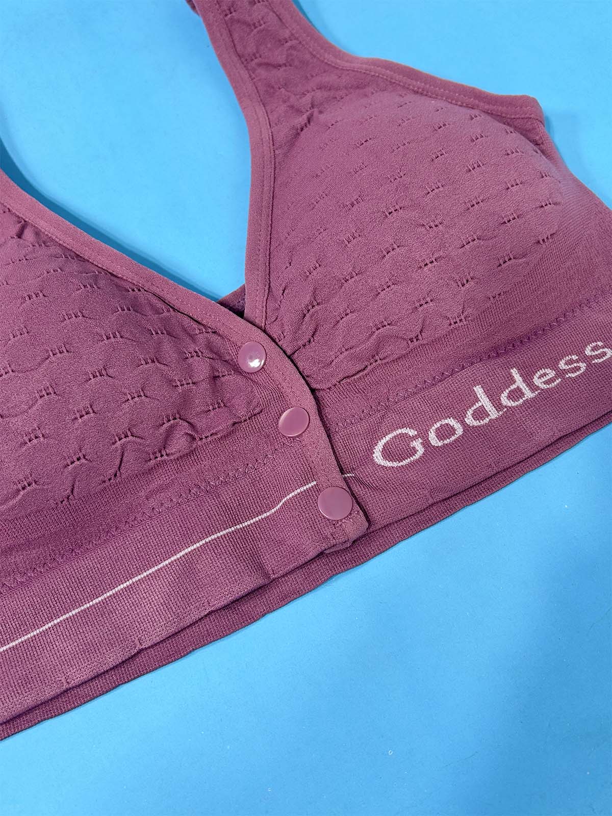 Seamless Purple Padded Bra For Women LB76