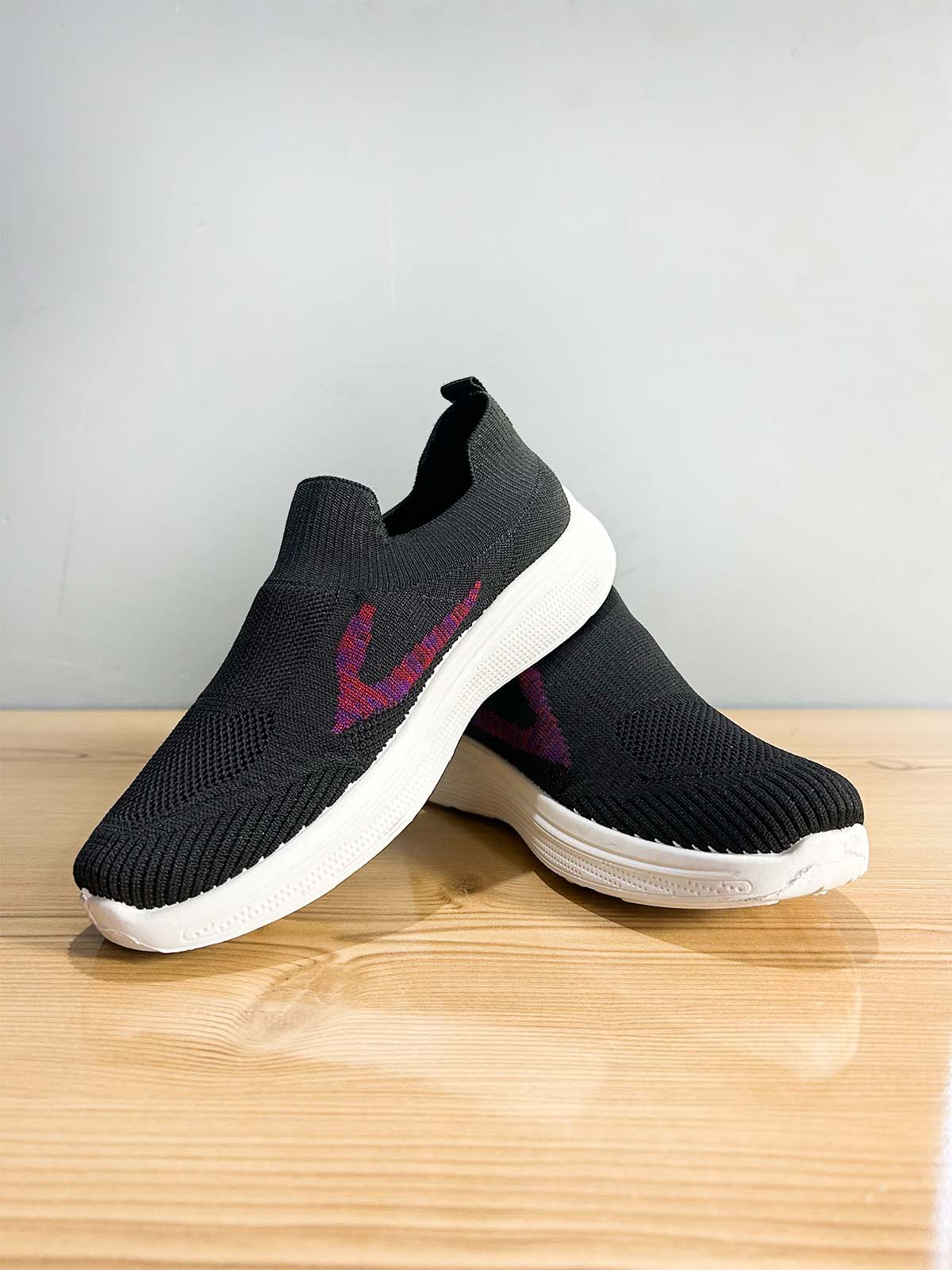 Black Sneakers For Women/Girls GWS56