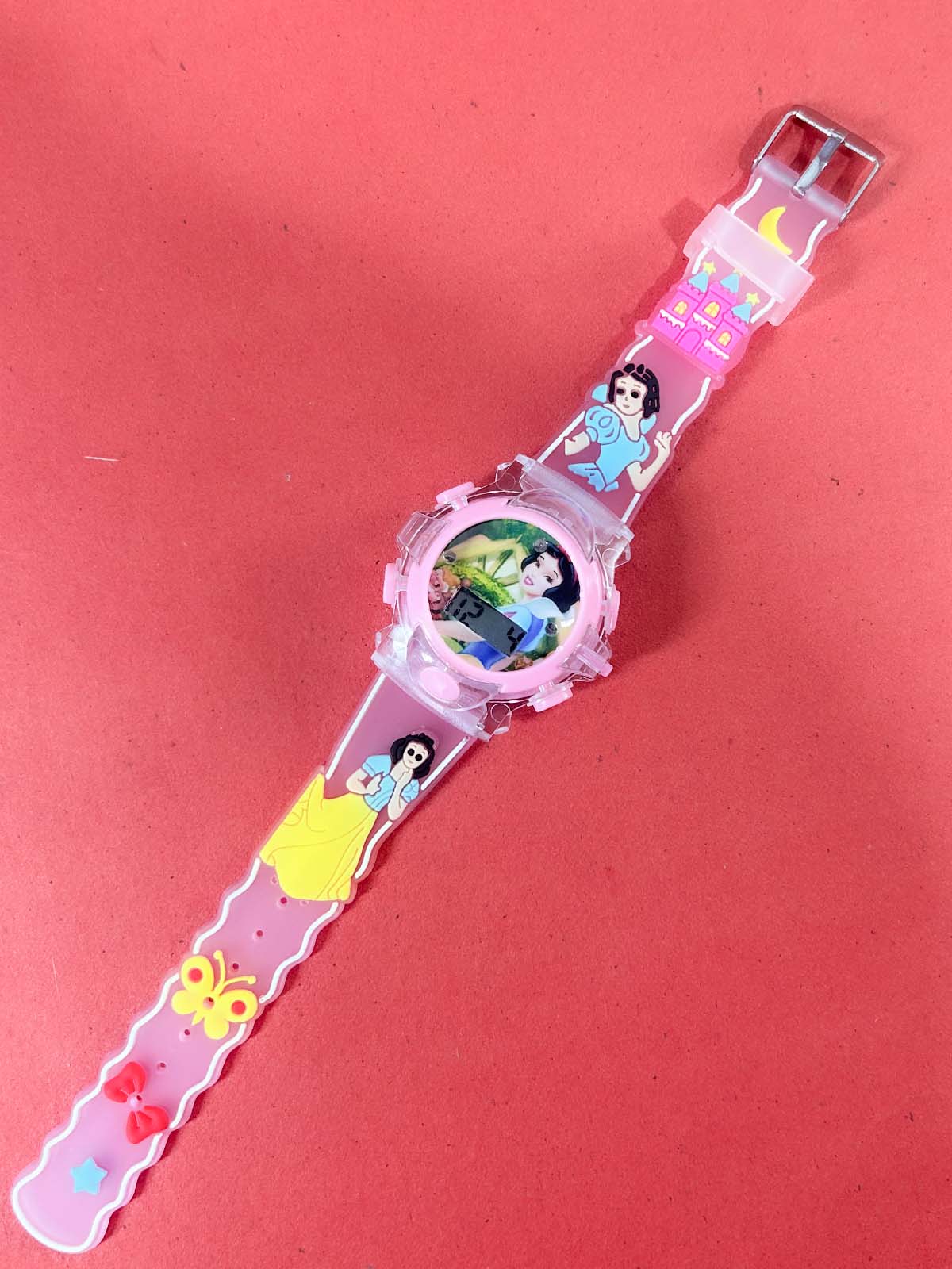 Pink Wrist Watch For Girls KWW139